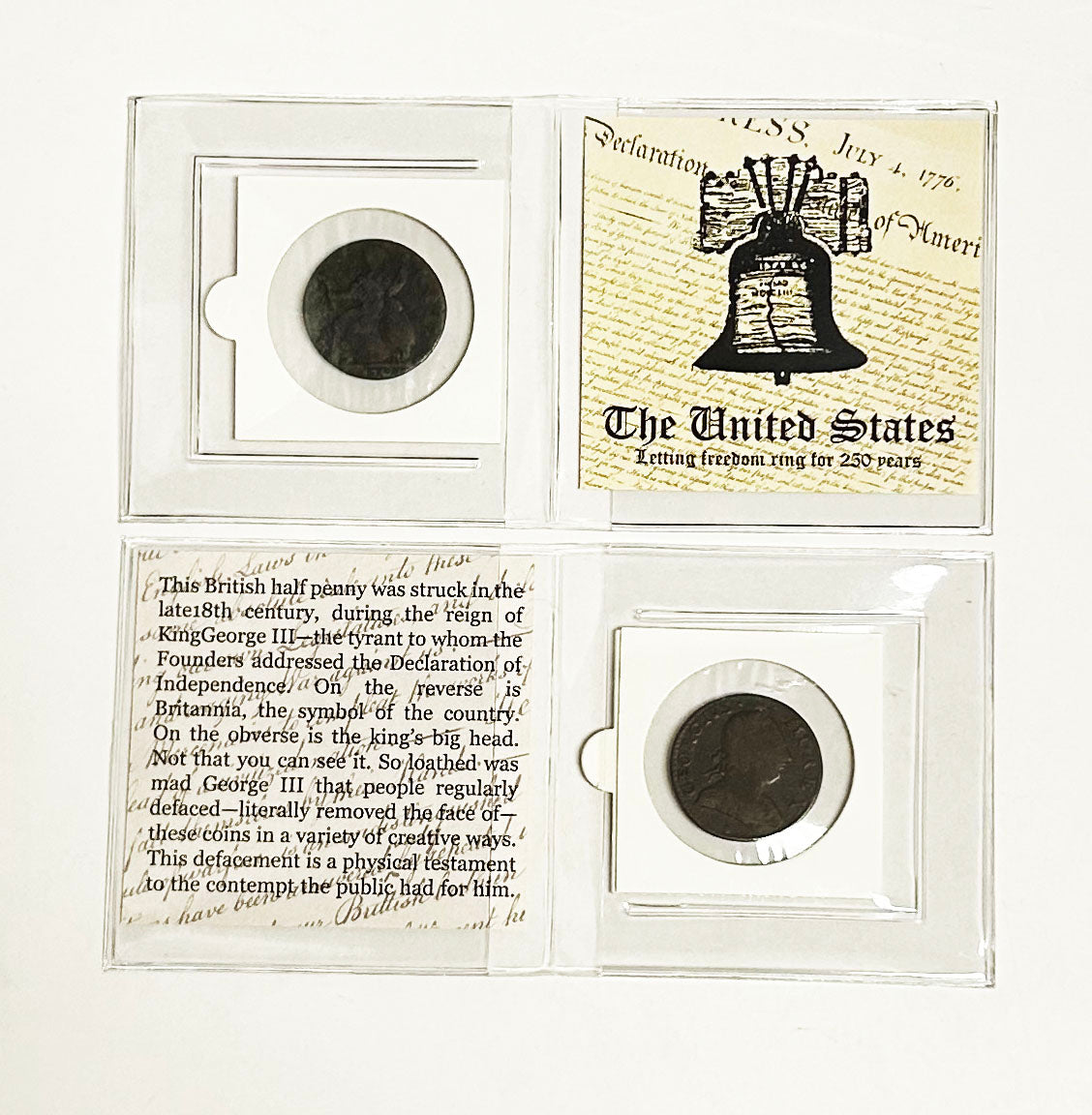 Liberty: Letting freedom ring for 250 years. (mini album)