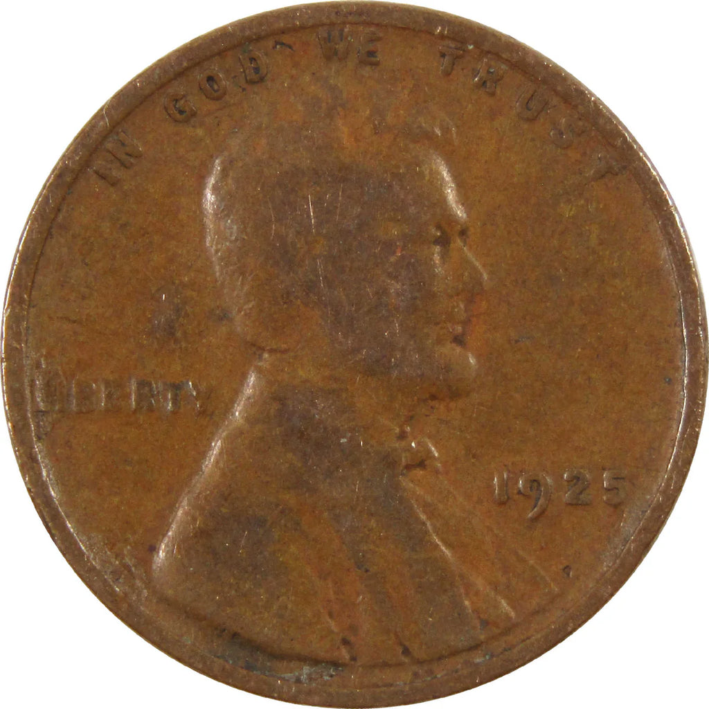 1925 Lincoln Wheat Cent – G/VG