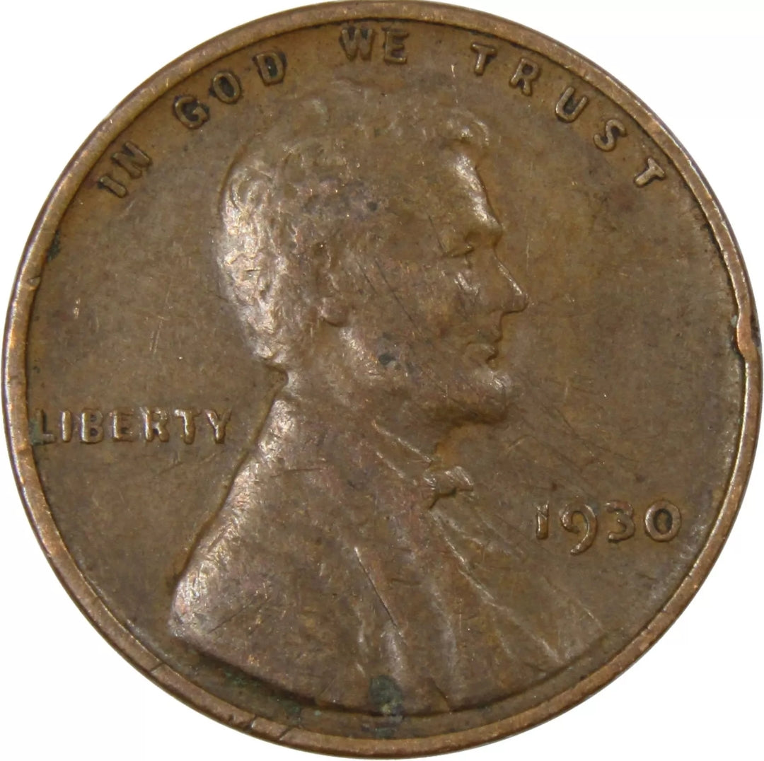 1930 Lincoln Wheat Cent – G/VG