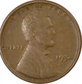 1934 Lincoln Wheat Cent – G/VG