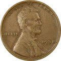 1938 Lincoln Wheat Cent – G/VG