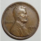 1939-D Lincoln Wheat Cent – G/VG