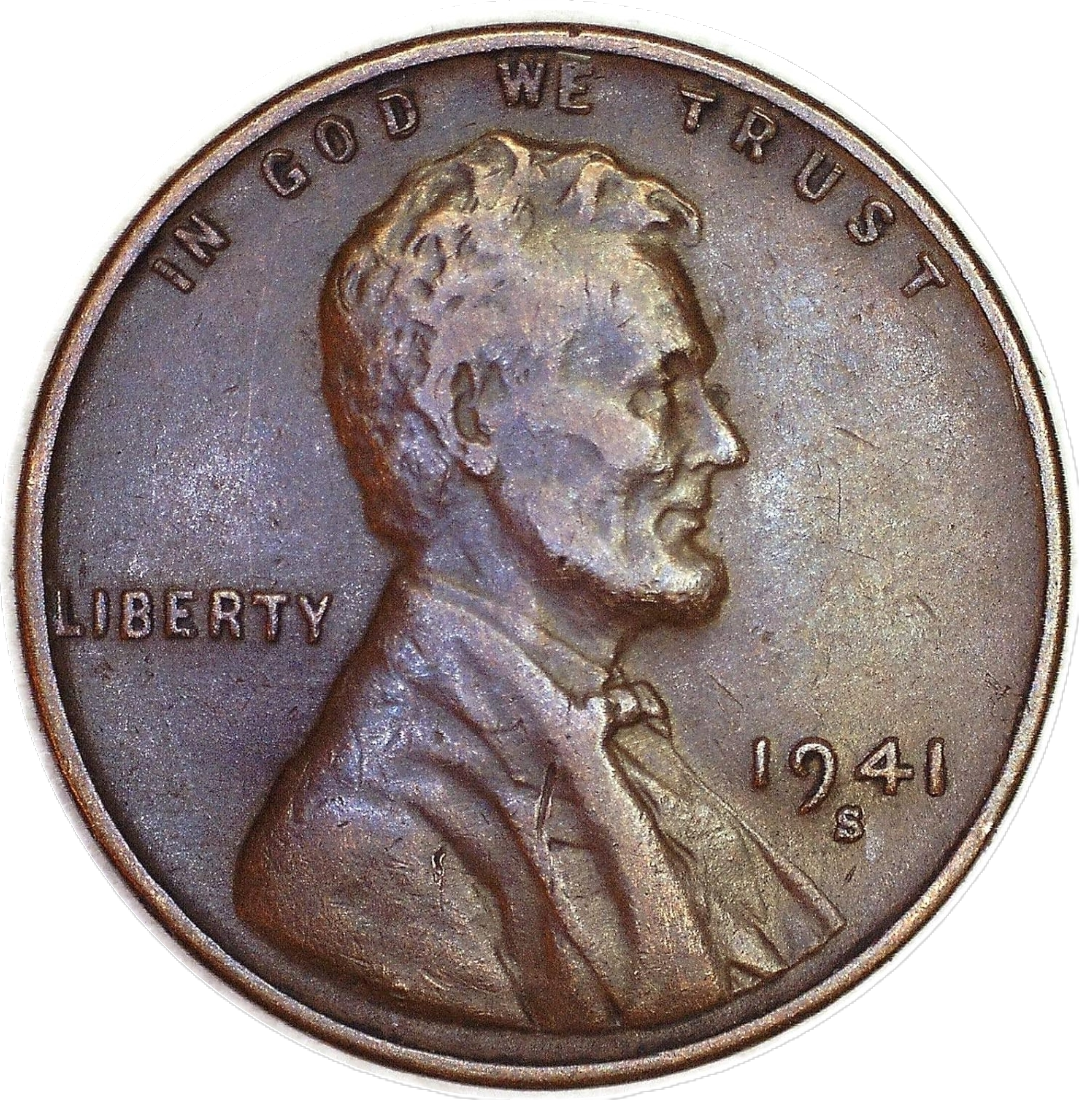1941-S Lincoln Wheat Cent – G/VG