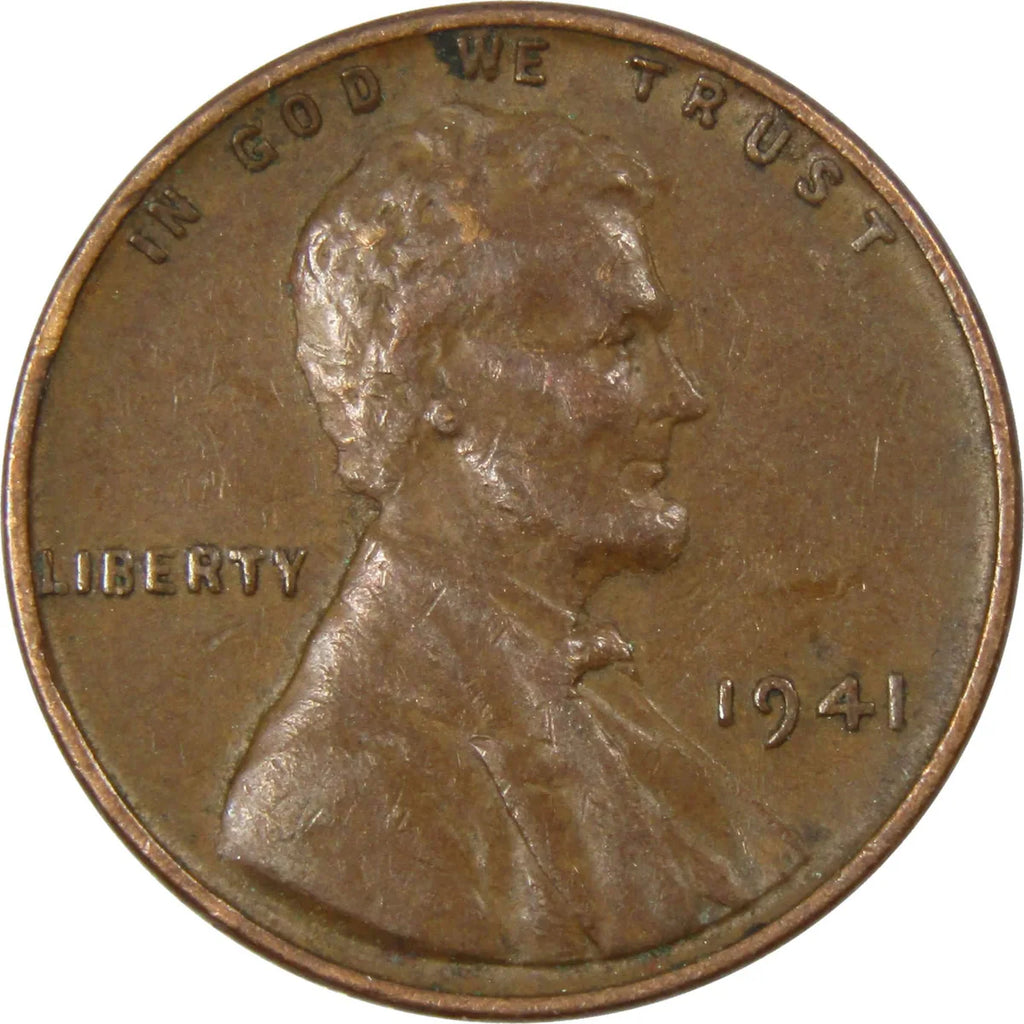 1941 Lincoln Wheat Cent – G/VG