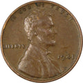1941 Lincoln Wheat Cent – G/VG