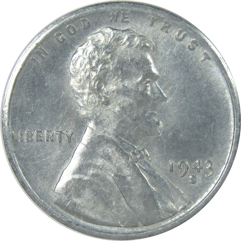 1943-S Lincoln Steel Wheat Cent – Uncirculated
