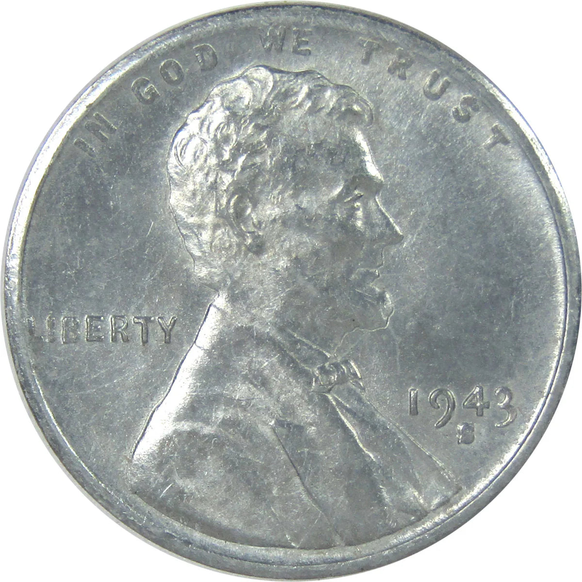 1943-S Lincoln Steel Wheat Cent – Uncirculated