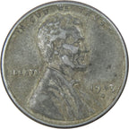 1943-D Lincoln Steel Wheat Cent – G/VG