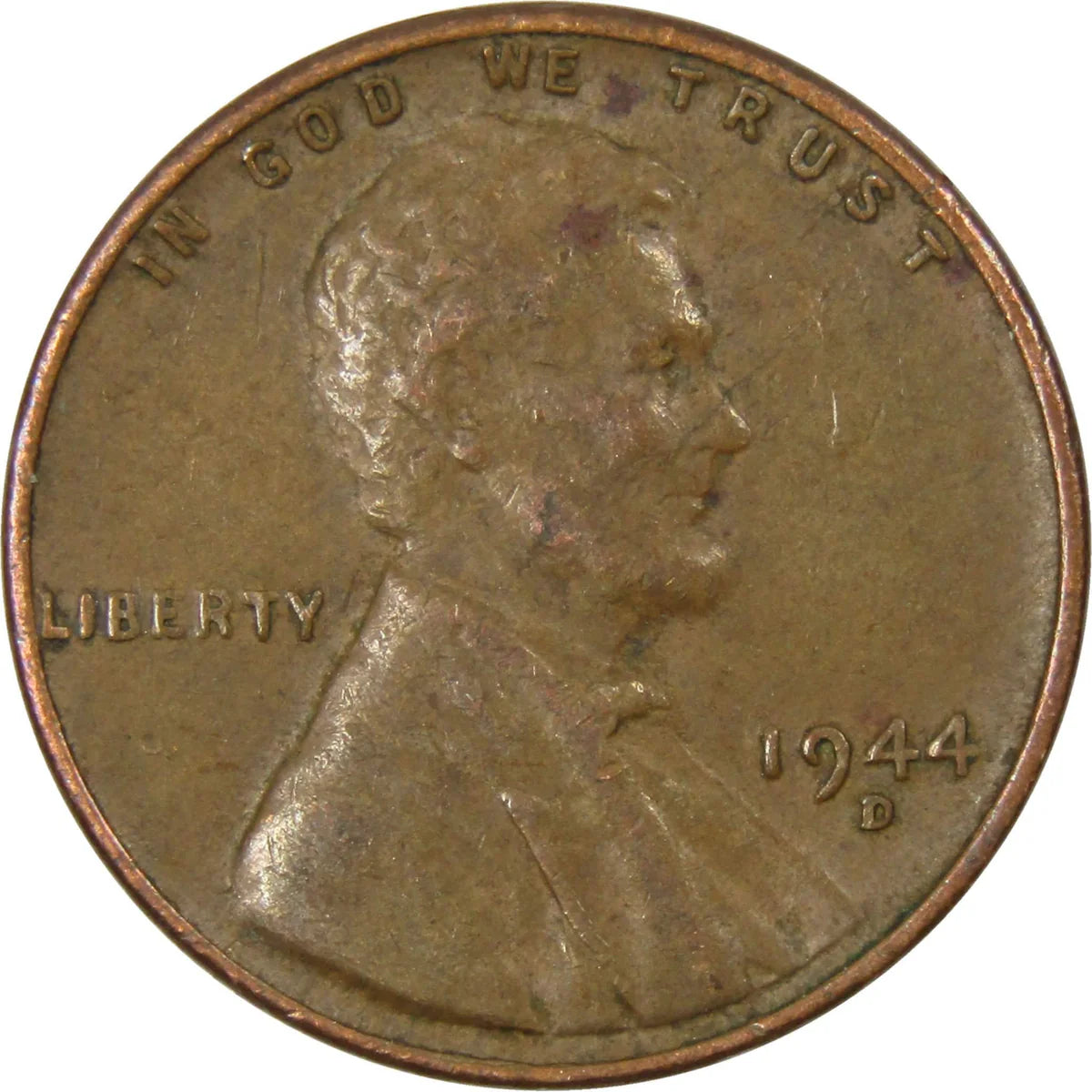 1944-D Lincoln Wheat Cent – G/VG