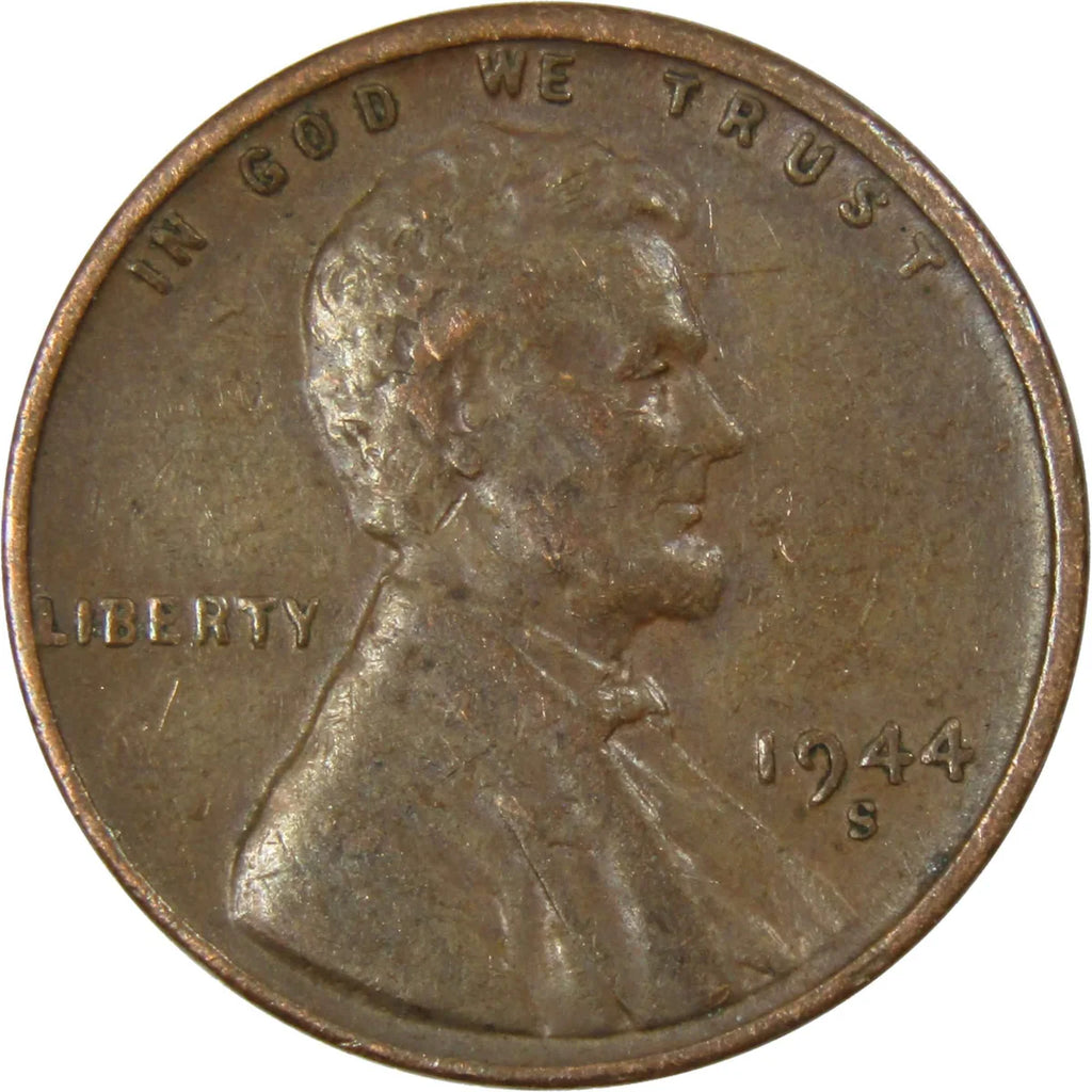 1944-S Lincoln Wheat Cent – G/VG