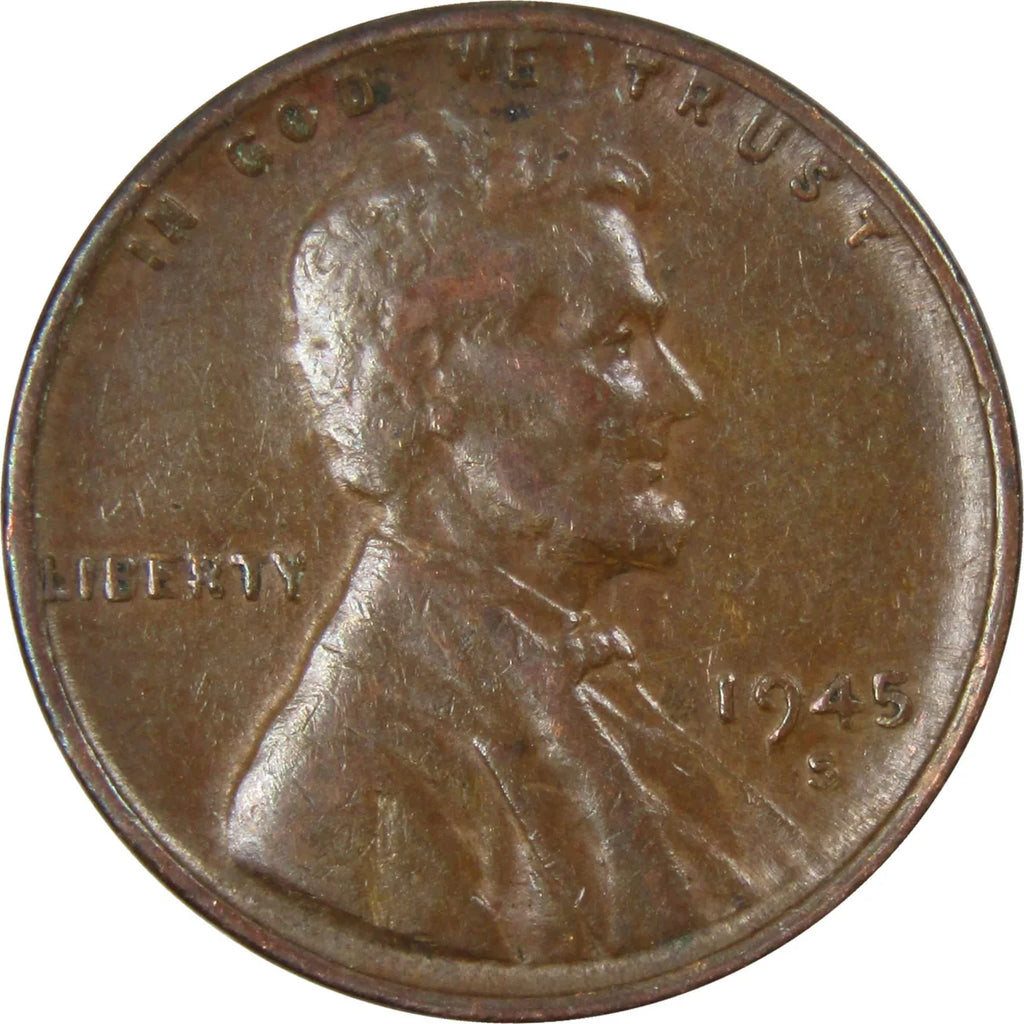 1945-S Lincoln Wheat Cent – G/VG