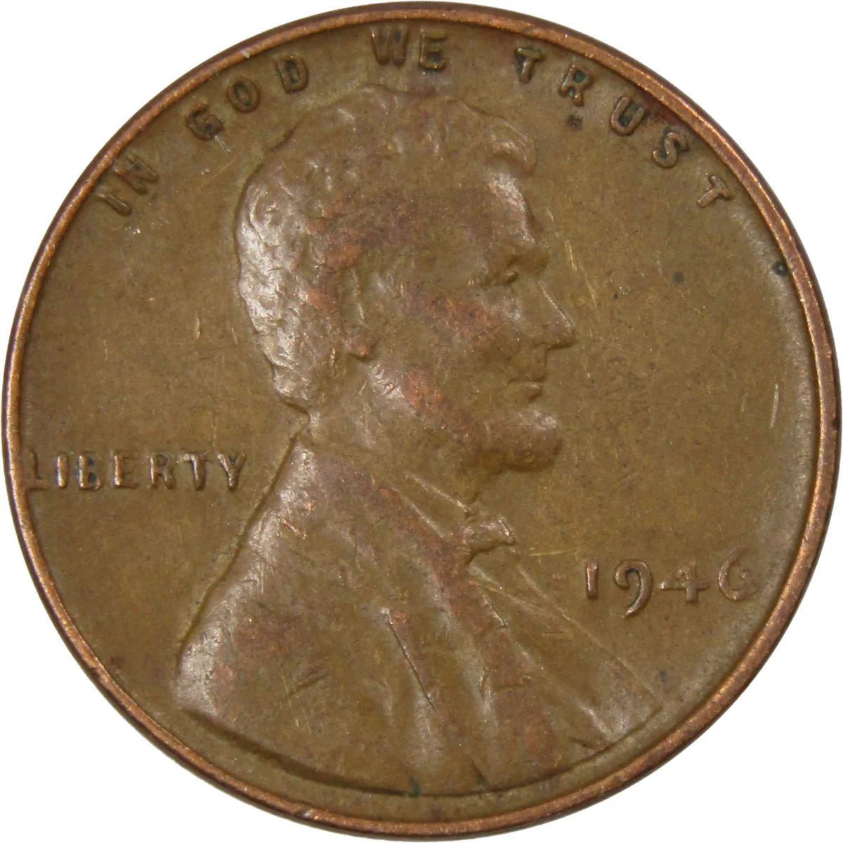 1946 Lincoln Wheat Cent – G/VG