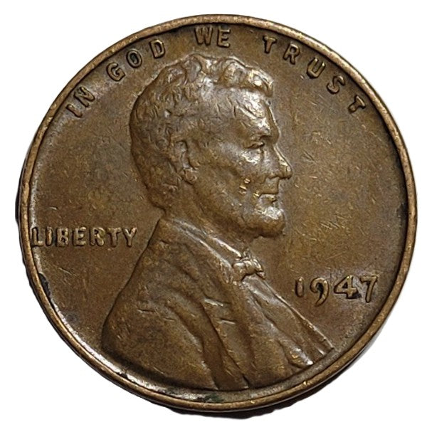 1947 Lincoln Wheat Cent – G/VG