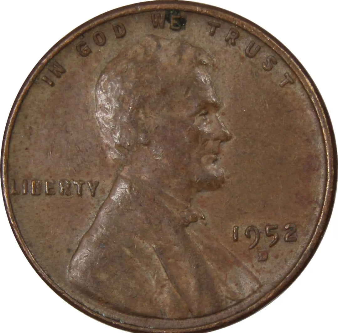 1952-D Lincoln Wheat Cent – G/VG