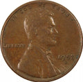 1952-S Lincoln Wheat Cent – G/VG