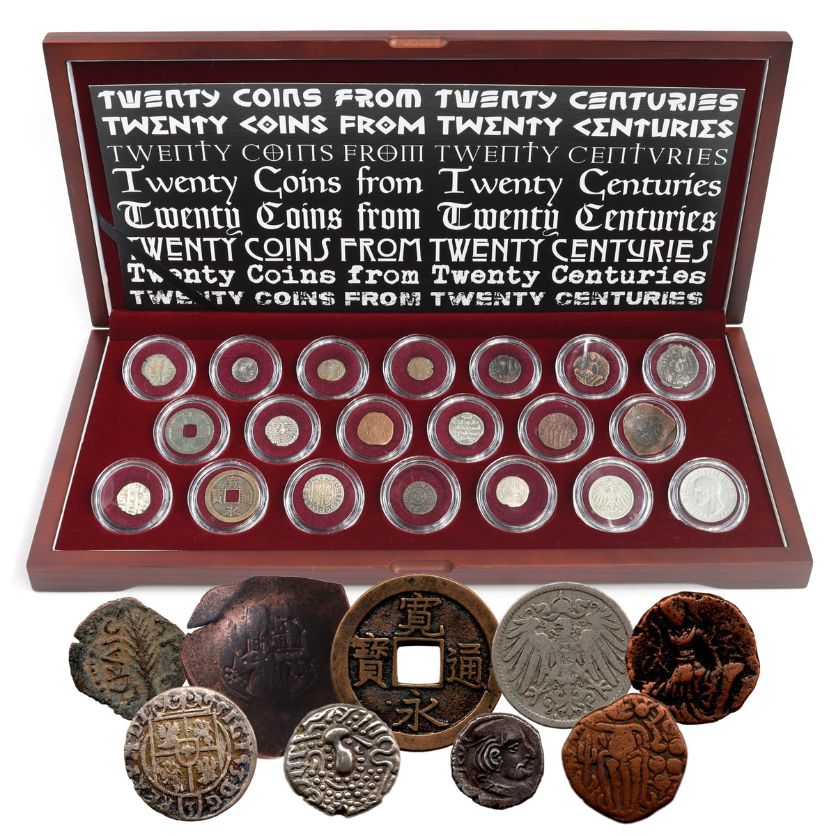 Twenty Coins from Twenty Centuries: Boxed Collection of Coins from the First - image 2