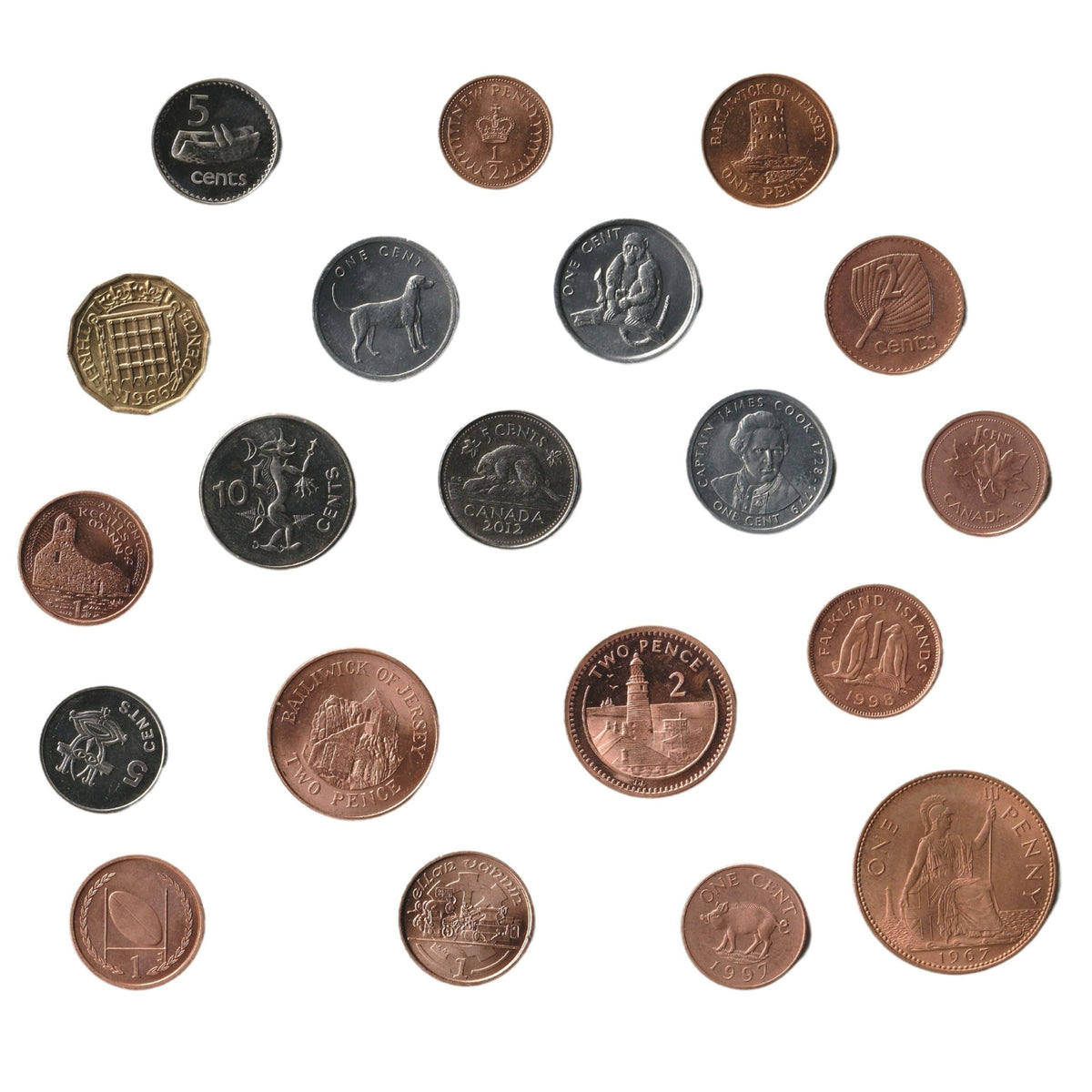 Queen Elizabeth II 20 Coins - image 4