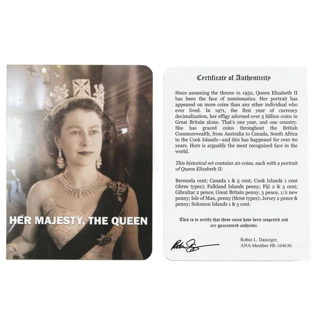 Queen Elizabeth II 20 Coins - image 5