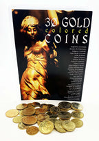 30 Gold Colored Coins from 30 Different Countries - image 2