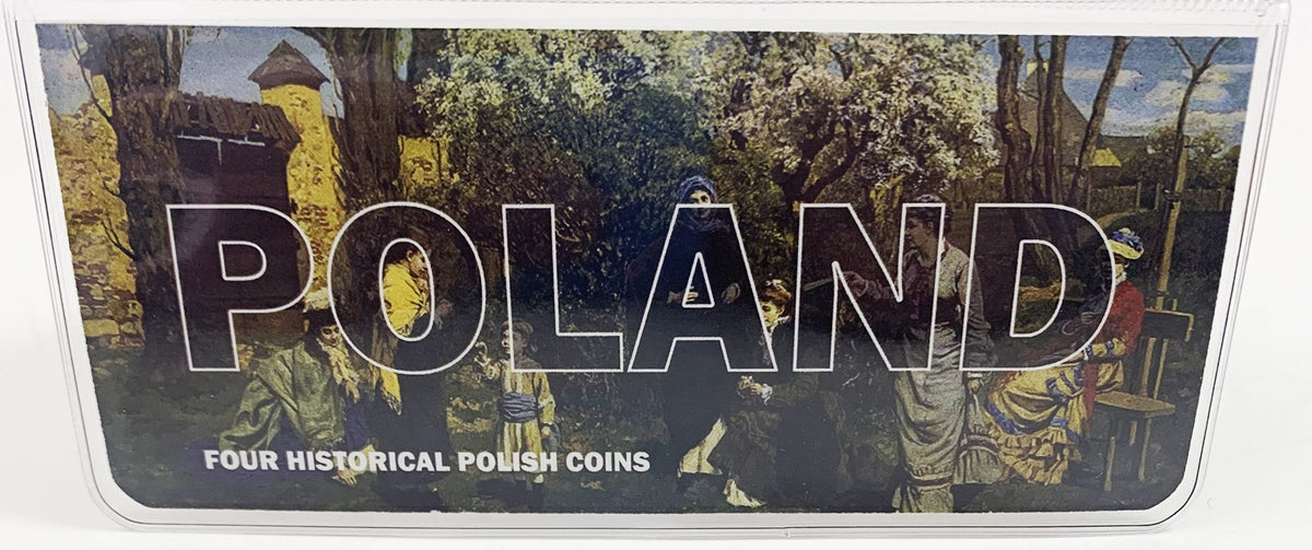 Poland: Four Historical Polish Coins (mini) - image 4