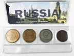 Russia: Four Historical Russian and Soviet Coins (mini) - image 2