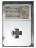 Alexander Jannaeus (103–76 BC) Judaea AE Prutah NGC Ancient Widow's Mite (Promo)