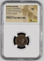 Licinius II (AD 317–324) Roman Empire BI Reduced Nummus NGC XF