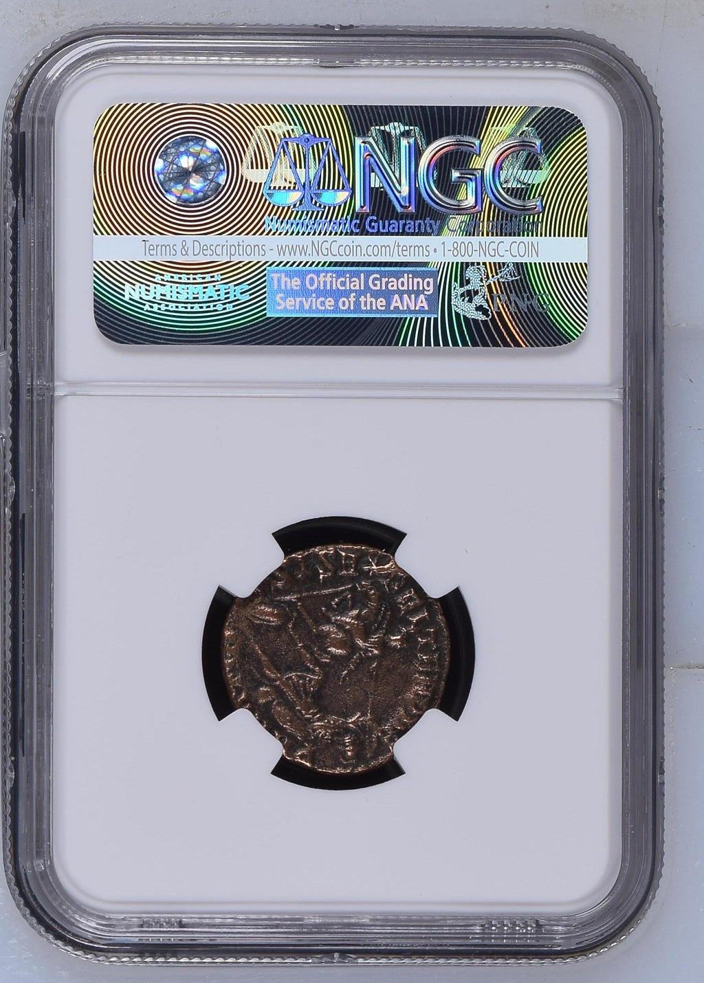 Constantius Gallus (AD 351–354) Roman Empire BI Centenionalis NGC XF