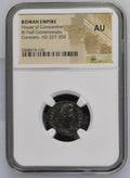 Constans (AD 337–350) Roman Empire AE Coin NGC AU