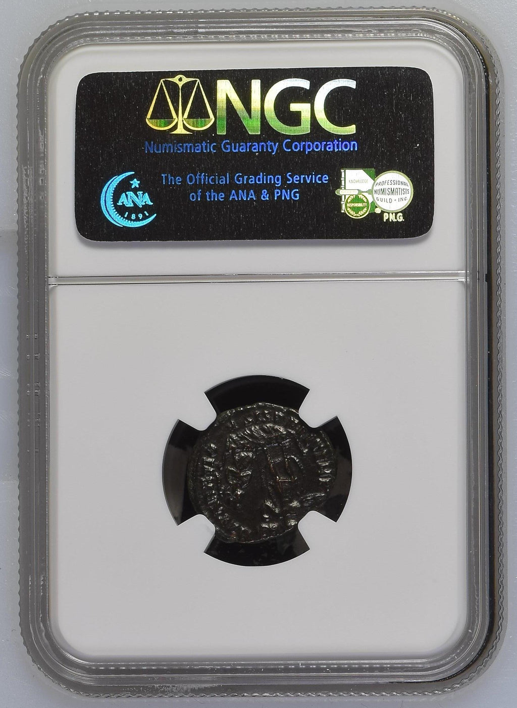 Constans (AD 337–350) Roman Empire AE Coin NGC AU