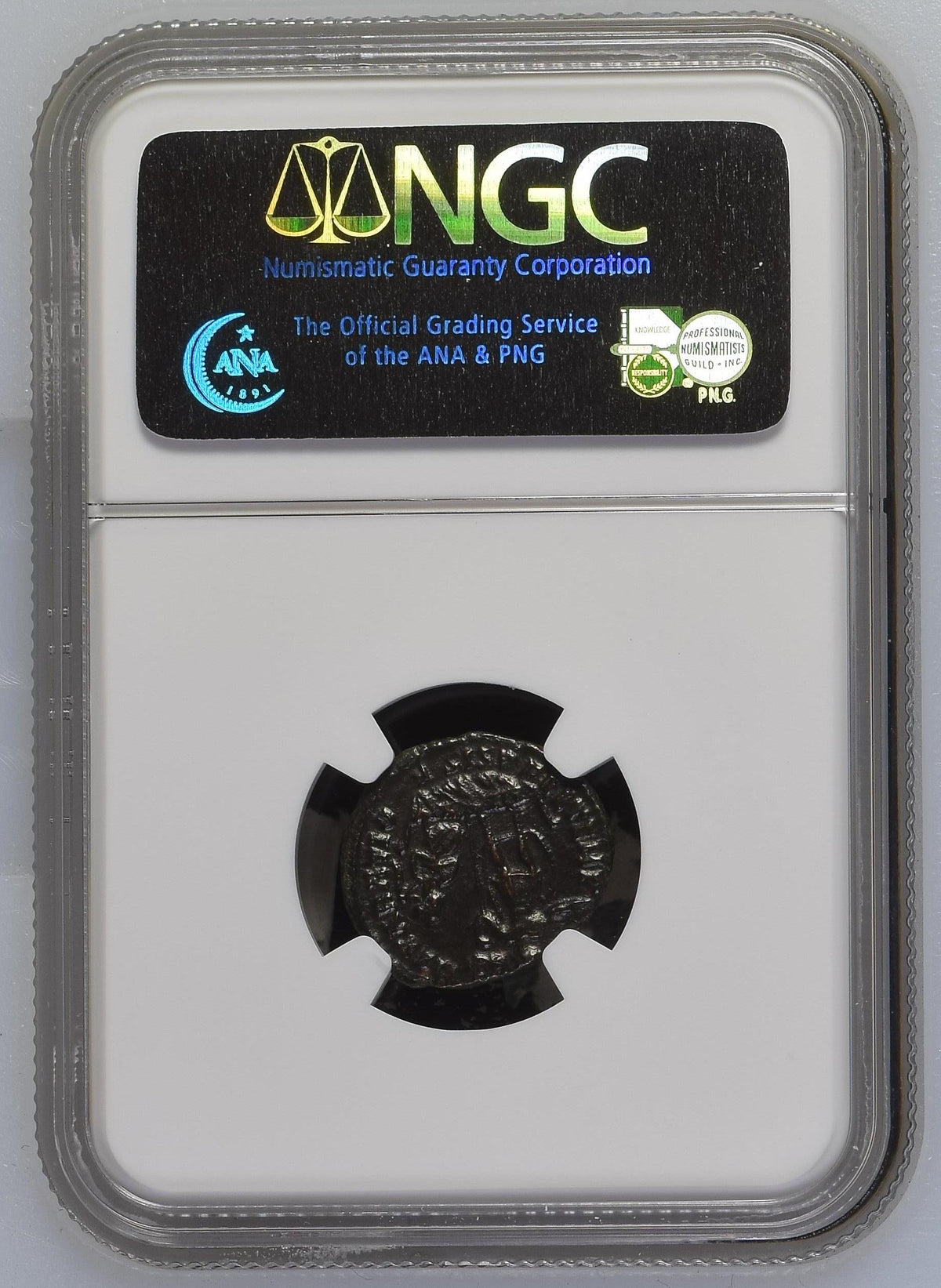 Constans (AD 337–350) Roman Empire AE Coin NGC AU