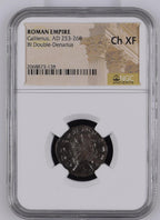 Gallienus (AD 253–268) Roman Empire AR Antoninianus NGC Ch XF
