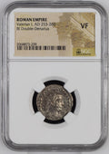 Valerian I (AD 253–260) Roman Empire BI Double-Denarius NGC VF