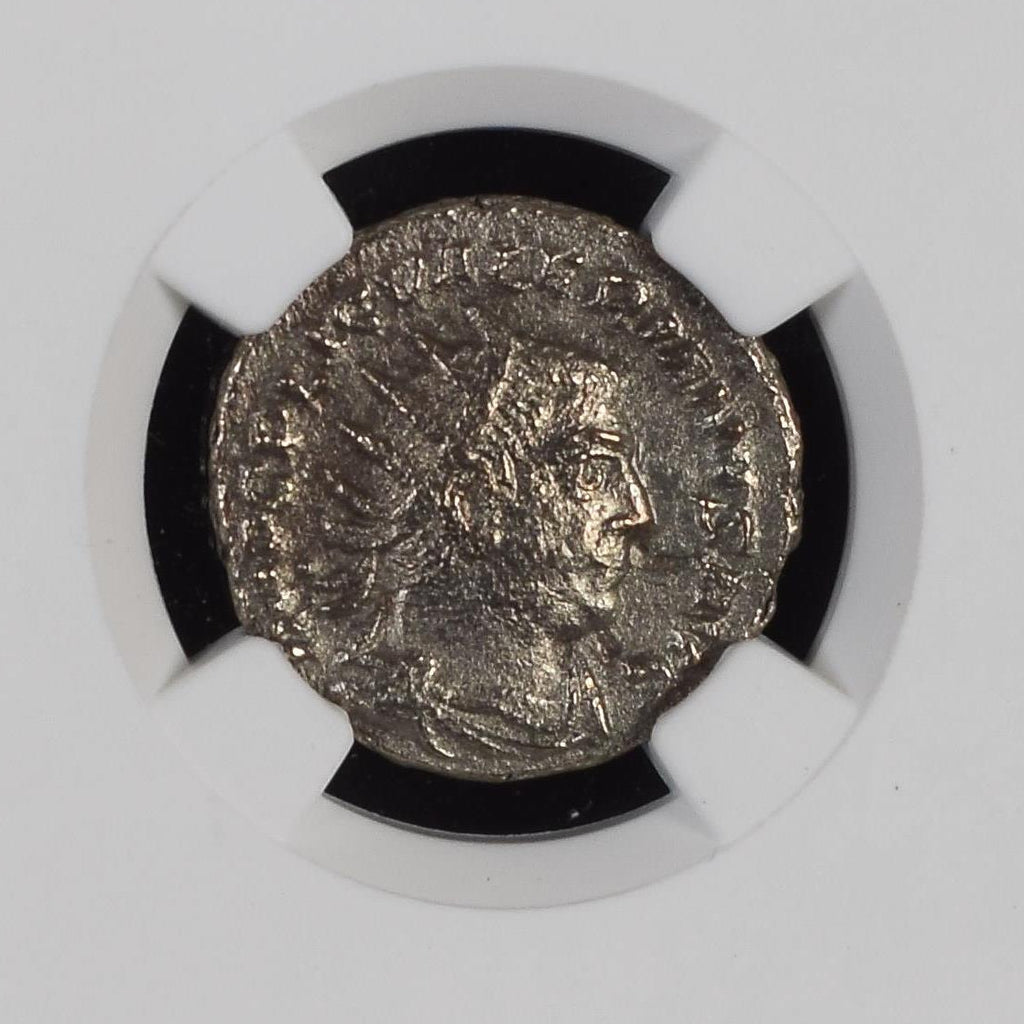 Valerian I (AD 253–260) Roman Empire BI Double-Denarius NGC VF