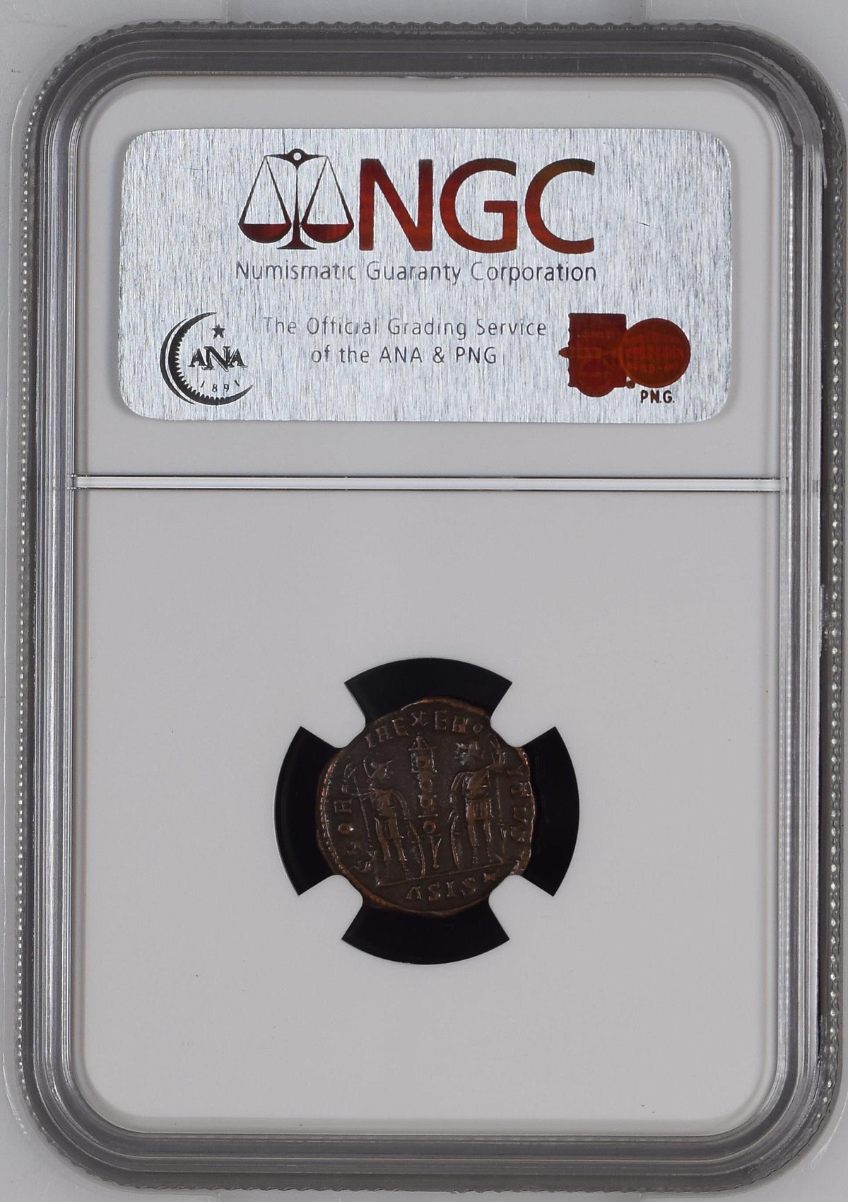 Constans (AD 337–350) Roman Empire AE Coin NGC XF