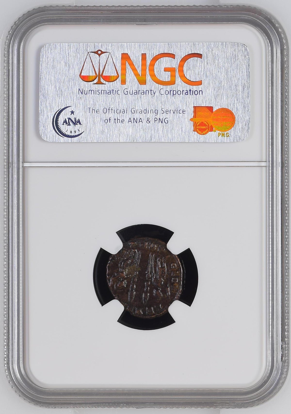 Constantine II (AD 337–340) Roman Empire AE Nummus NGC Ch XF