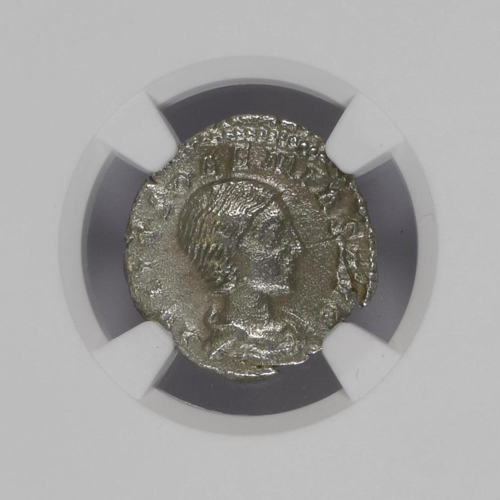 Julia Soaemias (AD 218–222) Roman Empire AR Denarius NGC VF