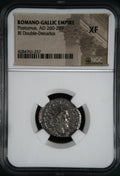 Postumus (AD 260–269) Romano-Gallic Empire BI Double-Denarius NGC XF