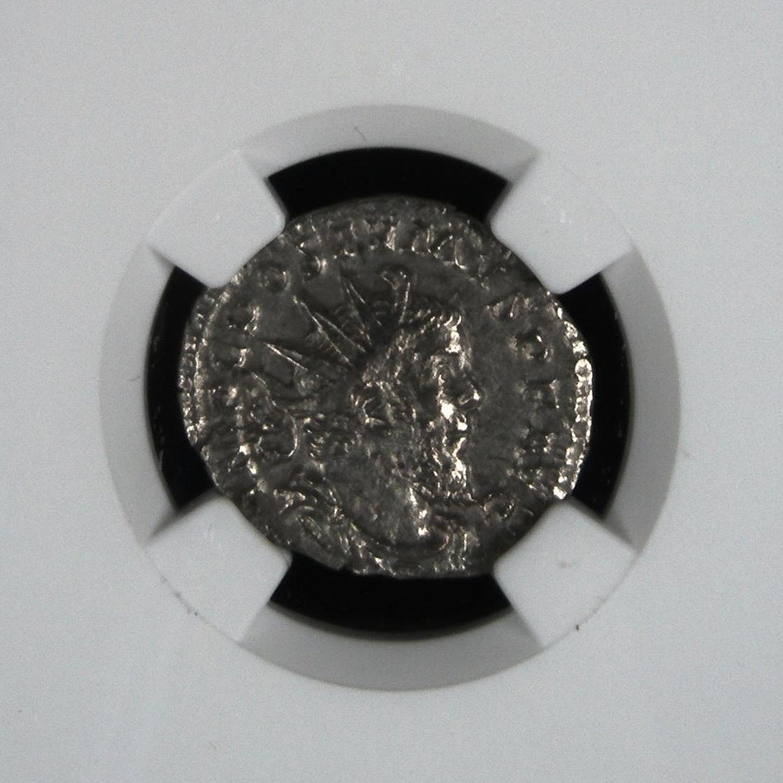 Postumus (AD 260–269) Romano-Gallic Empire BI Double-Denarius NGC XF