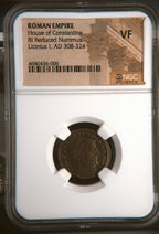 Licinius I (AD 308–324) Roman Empire AE Jovi Conservatori NGC VF