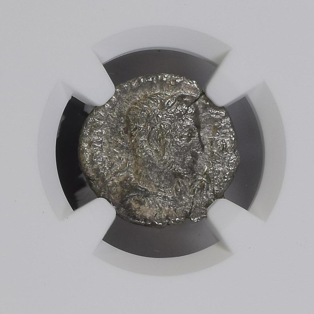 Elagabalus (AD 218–222) Roman Empire AR Denarius NGC F