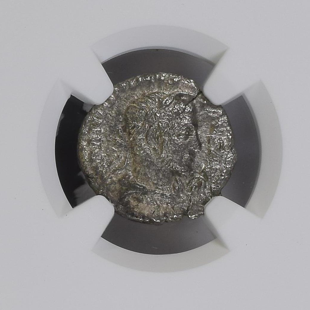 Elagabalus (AD 218–222) Roman Empire AR Denarius NGC F