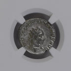 Valerian I (AD 253–260) Roman Empire BI Double-Denarius NGC AU