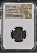 Licinius I (AD 308–324) Roman Empire BI Reduced Nummus NGC Ch AU