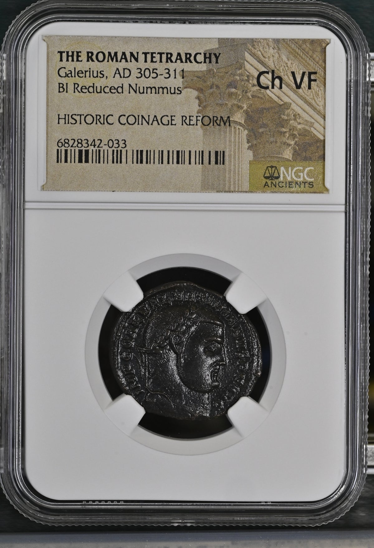 Galerius (AD 293–311) Roman Empire AE Antoninianus NGC Ch VF