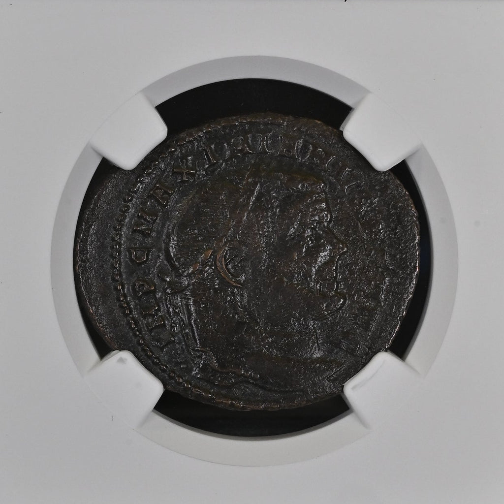 Maximian (AD 286–310) Roman Empire BI Nummus NGC Ch F