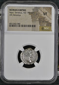 Septimius Severus (AD 193–211) Roman Empire AR Denarius NGC VF