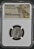 Herennia Etruscilla (AD 249–253) Roman Empire AR Double-Denarius NGC Ch F