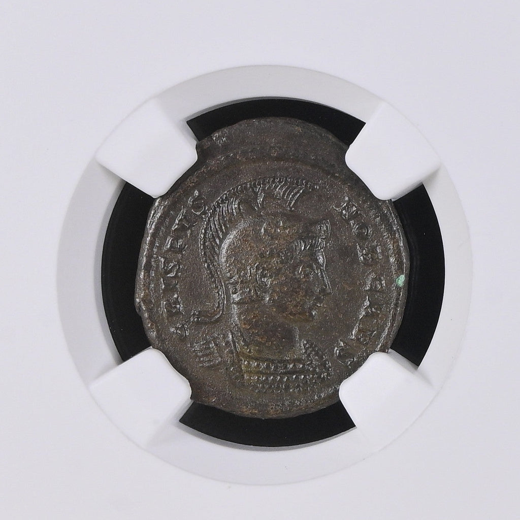 Crispus (AD 316–326) Roman Empire BI Nummus NGC Ch VF