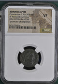 Constantine I (AD 272–337) Roman Empire AE Jovi Conservatori NGC VF